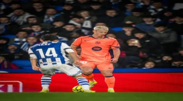 خسارة برشلونة أمام سوسيداد يحافظ على صدارة الدوري الإسباني